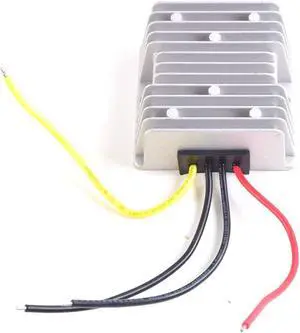 DC 12v to 24v Converter 15A 360W, Heavy Duty Step Up Waterproof Transformer DC Power Adapter Converter for Car Truck Vehicle Boat Motor Solar System, Accept DC 9-20V Inputs