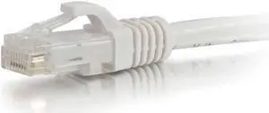 Legrand - C2G Cat6 Ethernet Cable, Snagless Unshielded Cat6 Patch Cable, White Network Patch Cable, 50 Foot UTP Ethernet Network Patch Cable, 1 Count, C2G 27161