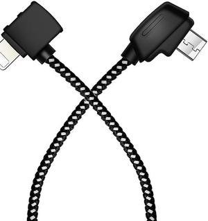 BTG 9CM USB Cable USB Micro A to iOS Cable Cord for DJI Mavic Mini/Mini SE/Mavic Pro/Mavic Air/Mavic 2 Pro Zoom Remote Controller