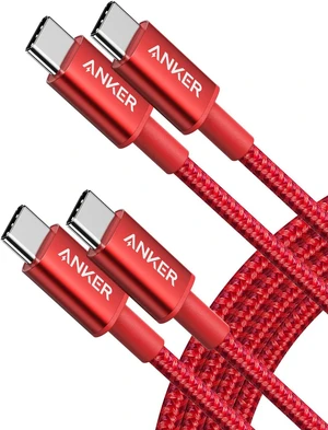 USB C to USB C Cable, Type-C 60W Fast Charging Cable (6 FT, 2Pack) for iPhone 17 Series, iPad mini 6 and More (Red) USB C to USB C Cable, Type-C 60W Fast Charging Cable (6 FT, 2Pack) for iPhone 17 Series, iPad mini 6 and More (Red)