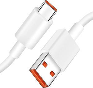 JELANRY USB C Cable USB Type C Cable 66ft 120W HyperCharge Turbo Charging 6A Fast Charging for Xiaomi Pad 5 12 Pro 12 12X 11T Pro 11 Lite 5G NE Redmi 10 2022 Note 11 Pro 5G Note 11  11s 1Pack
