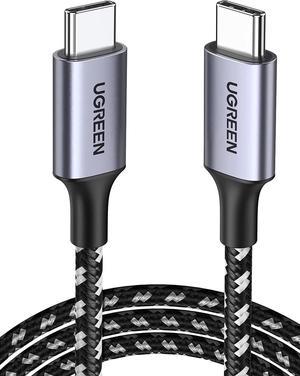 UGREEN USB C to USB C Cable, Braided USB 3.1 Type C Fast PD Charging Cable, Support 4K 60Hz for MacBook Pro Air, Galaxy Note 10 Plus, S23 S10 S9 S8 Plus, Pixel 7 Pro, PS5 Controller 6FT