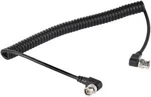 S BNC Cable 3G/HD SDI Cable(1M/3ft 75) Coil Cable BNC to BNC Extension Coaxial Cable for Cameras and Video EquipmentSupports HD-SDI/3G-SDISDI Video Cable (Black,1Pcs)