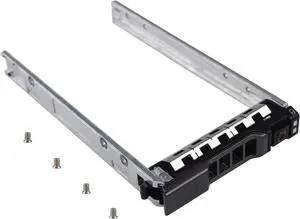 2.5" SAS SATA Hard Drive Tray Caddy Compatible with D-ELL G176J PowerEdge R610 T610 R620 R710 T710 R720 R815 R820 - OEM