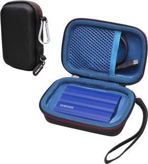 Case for Samsung T7 Shield  T7  T7 Touch Portable SSD External Solid State Drive  Hard Protective Cover Storage BagBlue