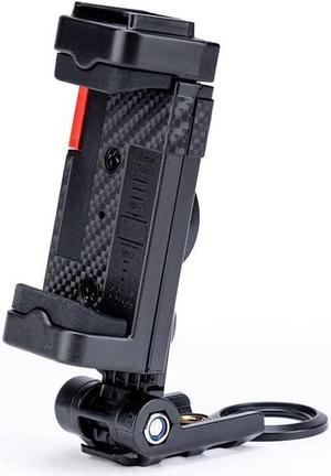 Fotopro Tripod Phone Mount Cold Shoe Universal Desktop Car Mobile Phone Clip for Monopod Selfie Stick Desktop Tripod Video Vlogging Photograph