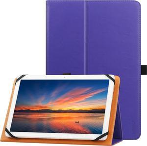 10.1 Inch Universal Tablet Case, Protective Cover Stand Folio Case for 10.1  Inch Android Touchscreen Tablet, with 360 Degree Rotatable Kickstand and