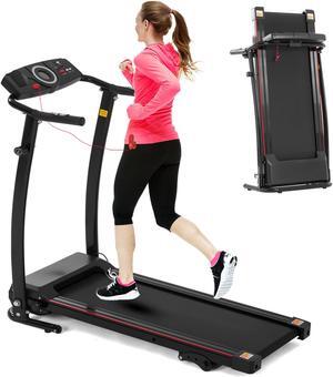 FYC 2.25HP Folding Treadmills for Home - 265 LBS Weight Capacity Electric Treadmill, Easy Assemble with Incline/LCD Display, Portable Running Walking Workout for Home Gym Saver Space