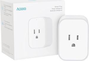 Aqara Smart Plug, REQUIRES AQARA HUB, Zigbee, with Energy Monitoring, Overload Protection, Scheduling and Voice Control, Works with Alexa, Google Assistant, IFTTT, and Apple HomeKit Compatible
