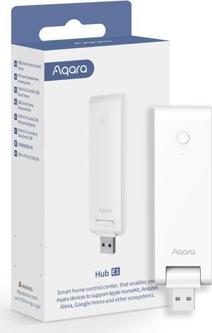 Aqara Smart Hub E1, ZigBee 3.0 Protocol, USB Interface for Power Supply and Data Transmission, Small Size,Supports 1T1R Wi-Fi and Can Serve as a Wi-Fi Relay, Compatible to Apple HomeKit