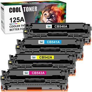 4PK CB540A Toner Set Compatible with HP 125A Color LaserJet CP1210 CM1312nfi MFP - OEM