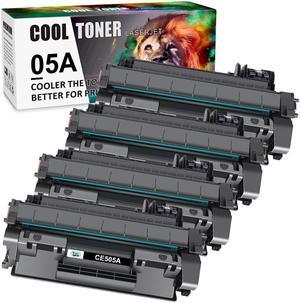 4PK CE505A Toner Cartridge Compatible With HP 05A LaserJet P2035 P2035n P2055dn - OEM