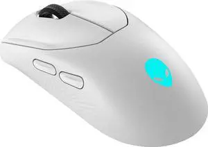Alienware - Tri-Mode Wireless Gaming Ambidextrous Mouse - AW720M - Lunar light