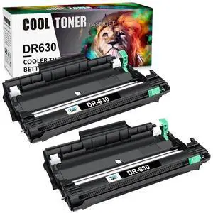 2PK DR630 Drum Unit Compatible With Brother HL-L2320D HL-L2340DW L2360DW L2380DW - OEM
