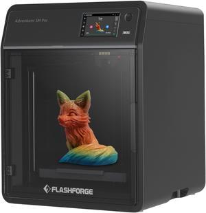 Flashforge Adventurer 5M Pro 3D Printer, 600mm/s High Speed 3D Printer with Auto Leveling, PEI Plate, CoreXY Structure, Quick-release Nozzle and Dual-layer Filtration, 8.7 x 8.7 x 8.7''
