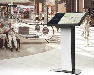 Beelta Kiosk Floor Stand with Touchscreen Monitor 32 inch-10 Points PCAP Touch FHD1920×1080P LCD Touch Screen Monitor