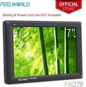 FEELWORLD FW279 7 Inch 2200nit Ultra Bright DSLR Camera Field Monitor High Brightness Sunlight Viewable Full HD 1920x1200 4K HDMI Input Output