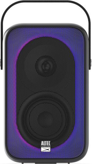 Altec Lansing Shockwave Wireless Party Bluetooth Speaker, Portable, IP65, IMT7000, Black
