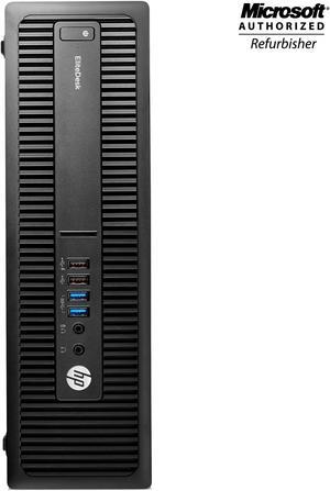 HP EliteDesk 705 G2 Small Form Factor (SFF) Computer / AMD 8GB 500GB HDD  / Display port / Windows 10 Home With New Keyboard & Mouse Combo & Free WiFi Adapter