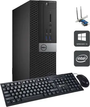 DELL Optiplex 7040 SFF Desktop Computer i5 6500 3.2Ghz 32GB DDR4 RAM 1TB SSD Windows 10 Pro  PCI-E Wireless WIFI  Keyboard and mouse