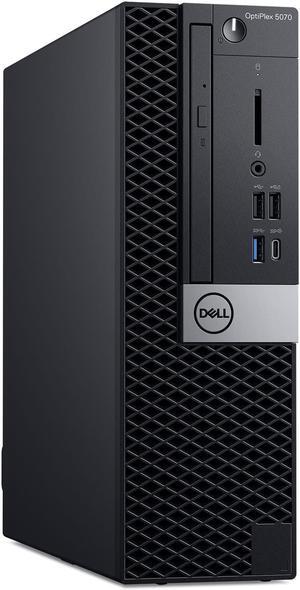 DELL Business Desktop OptiPlex 5070-SFF Intel Core i7 9th Gen 9700 (3.00GHz) 32GB DDR4 500 GB PCIe SSD Windows 10 Pro 64-bit