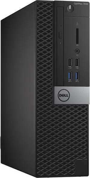 DELL Grade A Business Desktop OptiPlex 7040 SFF Intel Core i5 6th Gen 6500 (3.20GHz) 8GB DDR4 256 GB SSD Windows 10 Pro 64-bit