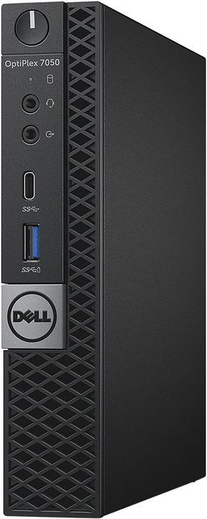 DELL Grade A Business Desktop OptiPlex 7050 Micro Intel Core i7 6th Gen 6700T (2.80GHz) 16GB DDR4 256 GB SSD Windows 10 Pro 64-bit