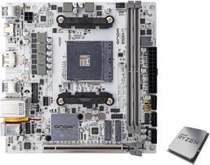 Hoengager B550 ITX AM4 Motherboard  + AMD Ryzen 5 5500 CPU Combo