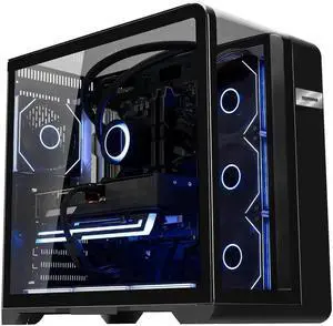Hoengager Astral Plus Gaming PC -AMD Ryzen 7 9800X3D 8-Core 5.2 GHz-RX 9070 XT GDDR6 -32GB DDR5 6000MHZ RAM-1TB PCIe +1TB SATA SSD -WIFI &Bluetooth -RGB Fans-Windows 11 Pro Desktop Computer-Black
