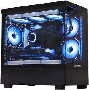 Hoengager Sunshine RTX 5070 12GB Gaming PC Desktop - Intel Core i5-12600KF , 32GB DDR5 RAM 6000MHz, 1TB PCIe SSD, WiFi + BT, Windows 11 Pro -RGB Prebuilt Computer