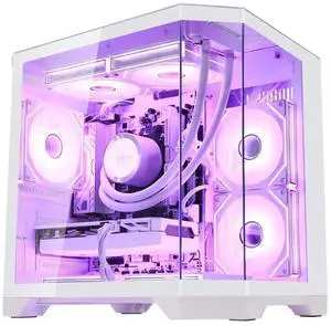 HoengagerGaming PC - AMD Ryzen 5 7600X 6-Core 4.7GHz, Intel Arc B580 12GB, 16GB DDR5 6000MHZ RAM, 1TB PCIe SSD, WiFi + BT, 850W PSU,240 AIO Liquid cooler, Windows 11 -RGB Prebuilt Desktop HoengagerGaming PC - AMD Ryzen 5 7600X 6-Core 4.7GHz, Intel Arc B580 12GB, 16GB DDR5 6000MHZ RAM, 1TB PCIe SSD, WiFi + BT, 850W PSU,240 AIO Liquid cooler, Windows 11 -RGB Prebuilt Desktop