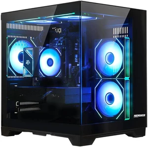 Hoengager King Gaming Desktop AMD Ryzen 5 5500 6-Core 3.6 GHz,GTX 1650 4GB GPU, 16GB DDR4 RAM ,512GB PCIe SSD ,RGB Fans ,WiFi &Bluetooth,DP& HDMI, Windows 11 prebuilt Gaming PC-Black Hoengager King Gaming Desktop AMD Ryzen 5 5500 6-Core 3.6 GHz,GTX 1650 4GB GPU, 16GB DDR4 RAM ,512GB PCIe SSD ,RGB Fans ,WiFi &Bluetooth,DP& HDMI, Windows 11 prebuilt Gaming PC-Black