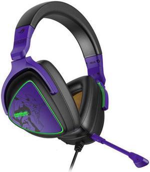 ASUS ROG Delta S EVA Edition RGB Headset, High-Resolution ESS 9281, Noise-Canceling Microphone, PC/MAC/PlayStation/Nintendo - Evangelion Limited