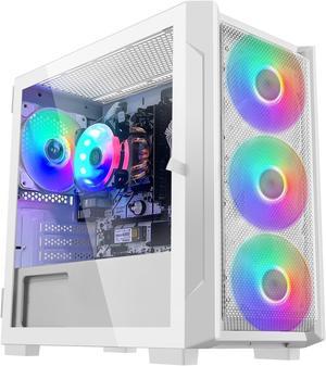 Hoengager  Artist  Gaming desktop - AMD Ryzen 5 5600G 6 core 3.9GHz - 16GB DDR4 3200MHz -1TB PCIe NVMe SSD- Windows 11 Pro- WIFI &Bluetooth , HDMI -Gaming PC
