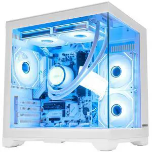 Hoengager AMD Ryzen 5 5600GT,32GB DDR4 3200MHz,1TB M.2 SSD,WiFi& Bluetooth, Windows 11 Pro Gaming Desktop PC-White Hoengager AMD Ryzen 5 5600GT,32GB DDR4 3200MHz,1TB M.2 SSD,WiFi& Bluetooth, Windows 11 Pro Gaming Desktop PC-White
