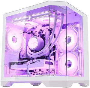 Hoengager Gaming PC AMD Ryzen 7 7800X3D 8-Core 4.2 GHz, Radeon RX 9060 XT 16GB, 32GB DDR5 RAM,1TB PCIe SSD, WIFI&BT Prebuilt PC 850W PSU,240 AIO Liquid cooler, Win 11 APP RGB Control-White Hoengager Gaming PC AMD Ryzen 7 7800X3D 8-Core 4.2 GHz, Radeon RX 9060 XT 16GB, 32GB DDR5 RAM,1TB PCIe SSD, WIFI&BT Prebuilt PC 850W PSU,240 AIO Liquid cooler, Win 11 APP RGB Control-White