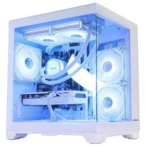 Hoengager Gaming PC -AMD Ryzen 7 5700X 3.4 GHz-RTX 5060 8GB GPU-32GB DDR4 RAM-1TB M.2 SSD-240 Liquid Cooler -WIFI &Bluetooth -ARGB Fans Software-Windows 11 Home Desktop 650W PSU-White Hoengager Gaming PC -AMD Ryzen 7 5700X 3.4 GHz-RTX 5060 8GB GPU-32GB DDR4 RAM-1TB M.2 SSD-240 Liquid Cooler -WIFI &Bluetooth -ARGB Fans Software-Windows 11 Home Desktop 650W PSU-White