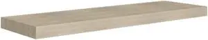 vidaXL Floating Wall Shelf Oak 31.5"x9.3"x1.5" MDF