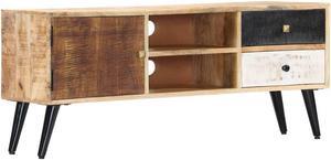 vidaXL TV Cabinet 45.3"x11.8"x18.5" Solid Mango Wood