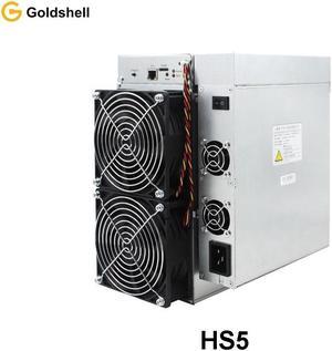 Goldshell HS5, 2700G Hashrate per Second HNS Miner with PSU and Compatible with SC, 5400GH/s. Silence and Small Mining Machine.