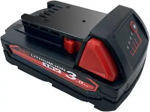 M18 3.0Ah 18V Lithium Replacement Battery for Milwaukee M18 Battery 48-11-1820 48-11-1850 48-11-1860 48-11-1828 48-11-10,Compatible with Milwaukee M18 XC Cordless Power Tools