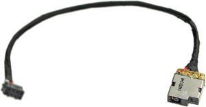 FOR HP ENVY m6-n010dx m6-n012dx m6-n015dx DC POWER JACK HARNESS IN CABLE REPLACE