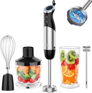 5 CORE Powerful Immersion Blender 500W Electric Hand Blender with 800ml  Mixing Beaker