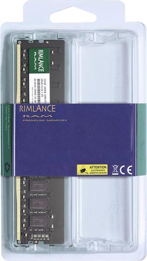 32GB Single DDR4 3200 MT/s CL22 UDIMM 288-Pin 2Rx8 Memory By RIMLANCE Ram