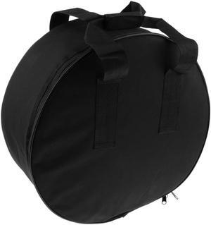 42cm Photography Beauty Dish Carrying Case Foam Padded Expansion Zippers Portable Storage Bag, Black