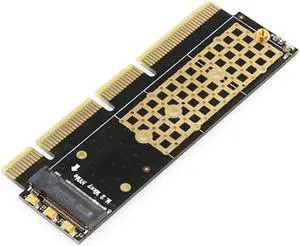 JEYI MX16-1U M.2 for NVMe SSD for NGFF TO PCI-E 3.0 X4 X8 X16 Adapter M Key Interface Card Support PCI Express 2280 Size