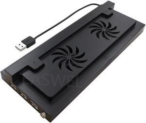 Ventilador de refrigeración y soporte para XBOX ONE S, soporte de sobremesa con puertos USB, color blanco Pro
