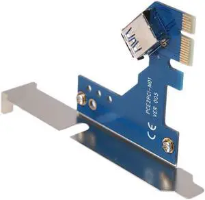 Desktop Pci Express Pci-E to Pci Adapter Card Pcie to Dual Pci Slot Expansion Card USB 3.0 Add on Cards Convertor