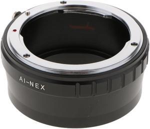 AI-NEX Adapter for Nikon AI F Mount Lens to Sony E Mount Camera Body NEX-7 6 5 A7S A7R II