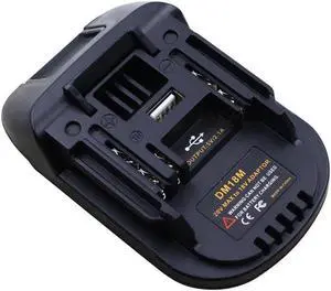 USB adaptador de batería para Makita BGA452 BGA452Z BHP451 BHP451SFE BHP451Z BHP453 USB adaptador de batería para Makita BGA452 BGA452Z BHP451 BHP451SFE BHP451Z BHP453